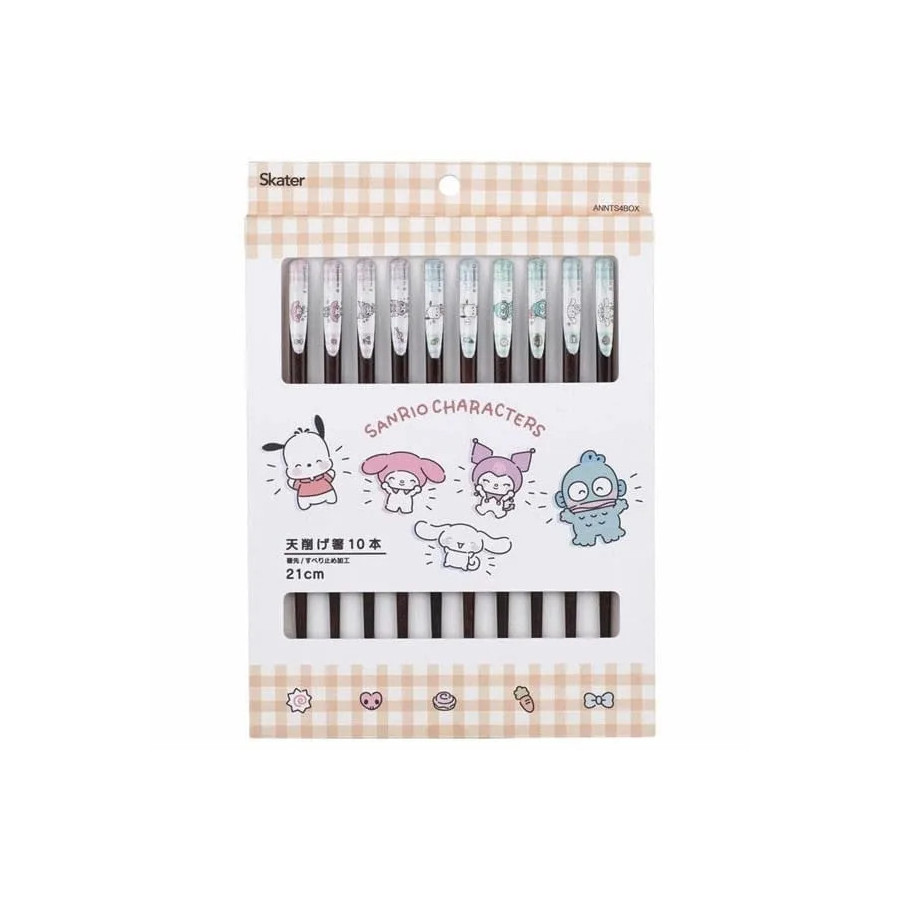 Sanrio pack 10 baguettes Characters