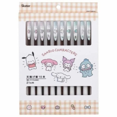 Sanrio pack 10 baguettes Characters