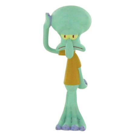Bob l'éponge Mini Figurine Carlo le calmar 7 cm