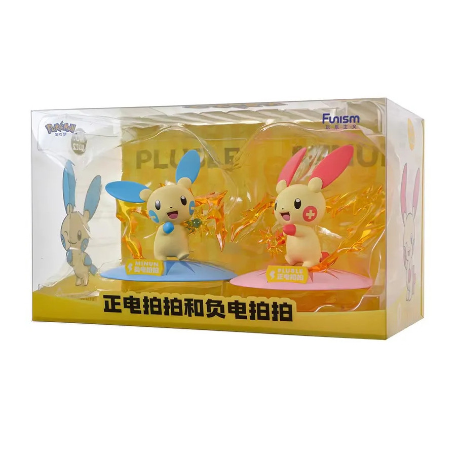 Pokemon Prime Figure Mini 2-Pack Negapi Et Posipi