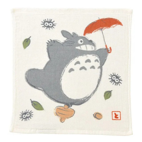 Mon voisin Totoro serviette de toilette Imabari Totoro Umbrella Big 34 x 36 cm