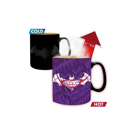DC COMICS - Mug Heat Change - 460 ml -"Batman Matte"-cartonx2 79