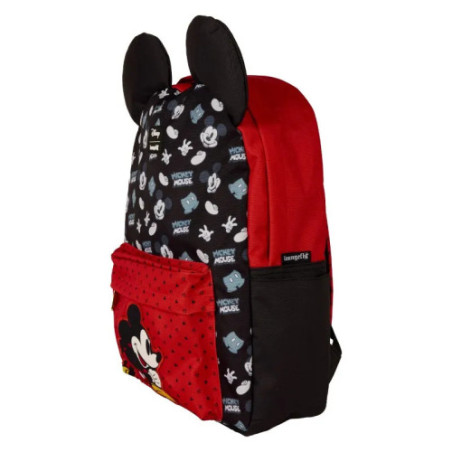 Disney Loungefly Sac A Dos Nylon Full Size Mickey Mouse