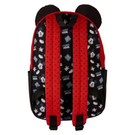Disney Loungefly Sac A Dos Nylon Full Size Mickey Mouse