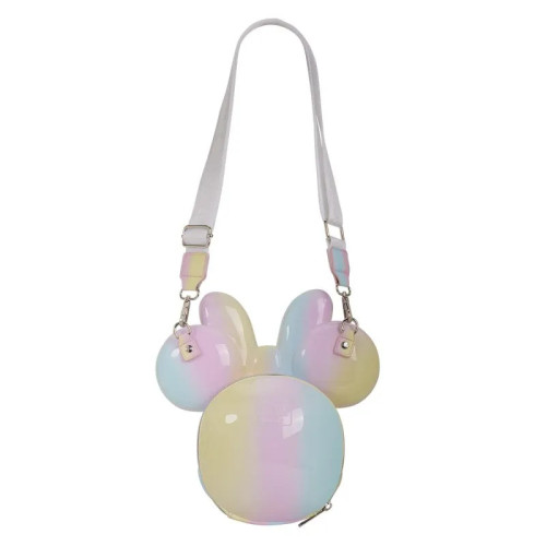 Disney Loungefly Minnie Mouse Tie Dye Molded Crossbody Bag