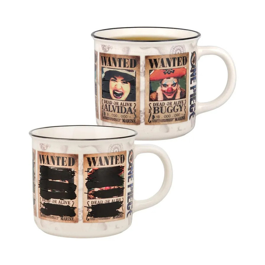 One Piece mug effet thermique