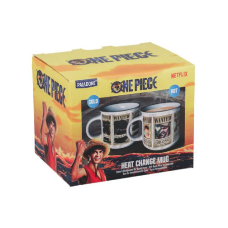 One Piece mug effet thermique