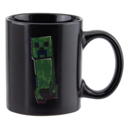 Minecraft mug effet thermique Creeper
