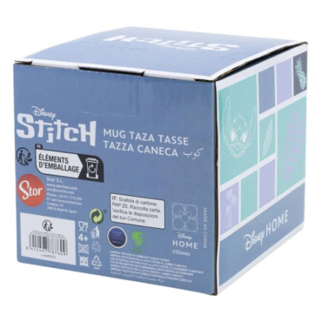Lilo & Stitch mug 3D Stitch Pineapple 414 ml