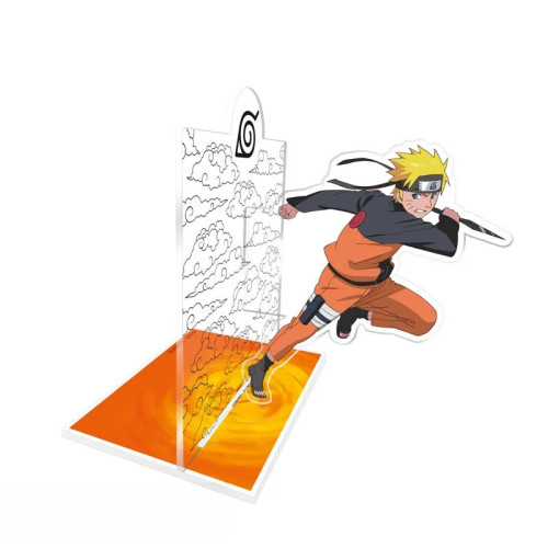 NARUTO SHIPPUDEN - Acryl Serre-livres - Naruto Attaque