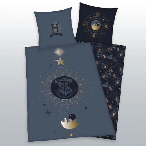 Harry Potter parure de lit Poudlard 135 x 200 cm / 80 x 80 cm