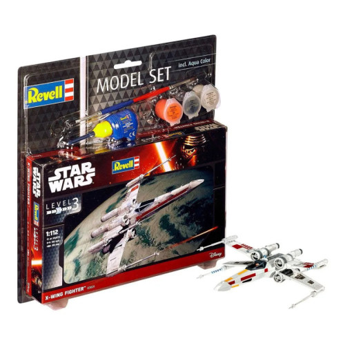 Star Wars maquette 1/112 Model Set X-Wing Fighter 11 cm