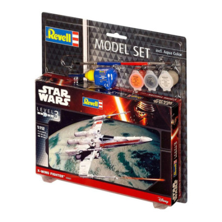 Star Wars maquette 1/112 Model Set X-Wing Fighter 11 cm