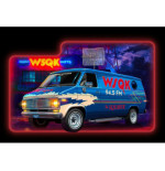 Stranger Things Model Kit 1/25 Squawk Van (Aqua Color) 21 cm