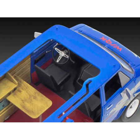 Stranger Things Model Kit 1/25 Squawk Van (Aqua Color) 21 cm