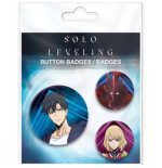 SOLO LEVELING - Pack de Badges - Igris, Jinwoo & Cha Hae In