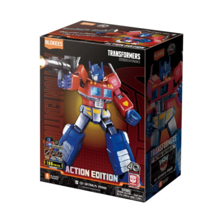 Transformers Blokees Action Edition 01 Optimus Prime Light Up