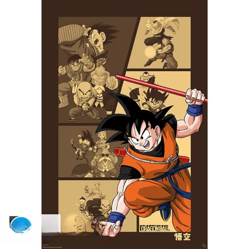 DRAGON BALL - Poster Maxi 91,5x61 FSC MIX - Goku Retro