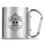 ONE PIECE - Mug carabiner - Ace & Skull - avec boîte
