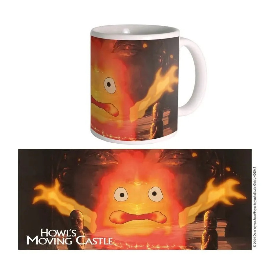 Le Château ambulant mug Calcifer