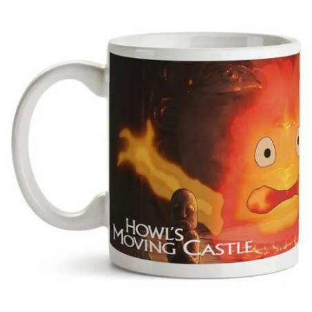 Le Château ambulant mug Calcifer