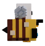 Minecraft Vinyl figurines Bee and Chicken Monitor Buddiez