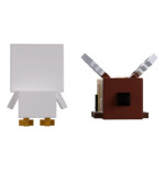 Minecraft Vinyl figurines Bee and Chicken Monitor Buddiez