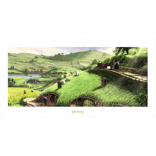 Le Seigneur des Anneaux impression Art Print Disturber of the Peace 59 x 30 cm