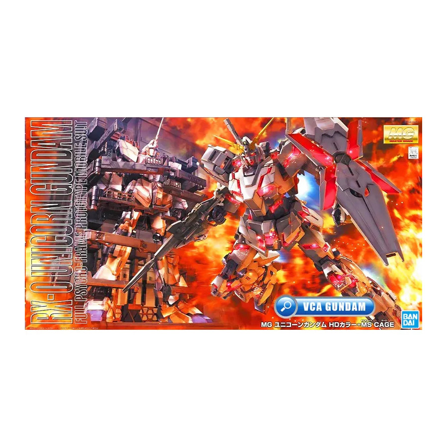 Gundam Gunpla MG 1/100 Unicorn Gundam Screen Image Special