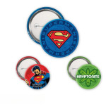DC COMICS - Pack de Badges - Superman, Logo & Kryptonite