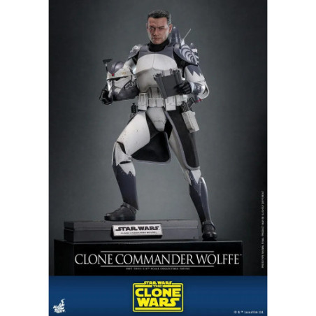 Star Wars: The Clone Wars figurine 1/6 Clone Commander Wolffe 30 cm