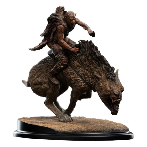 Le Seigneur des Anneaux statuette Sharkû on Warg 18 cm