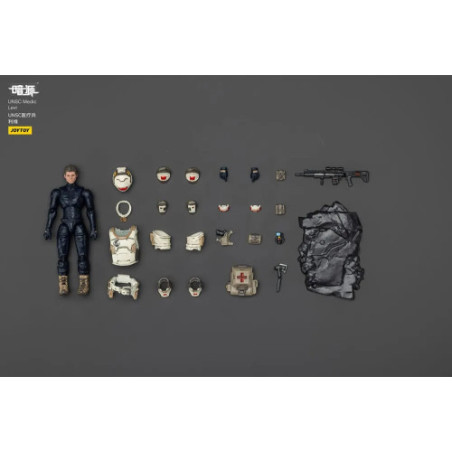 UNSC Dark Source figurine Medic Levi 7 cm