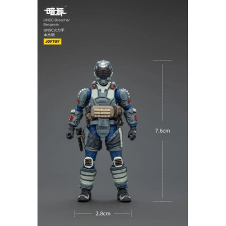 UNSC Dark Source figurine Breacher Benjamin 7 cm