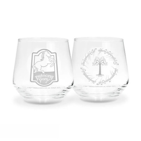 LORD OF THE RINGS - Set de 2 verres Poney Fringant & Gondor EUROPE