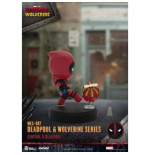 Deadpool 3 figurines Deadpool & Wolverine Series Mini Egg Attack Set 8 cm