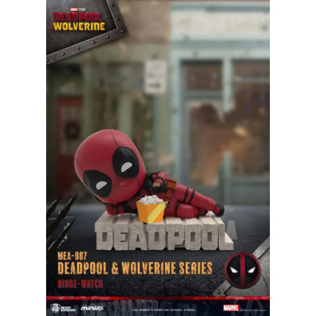 Deadpool 3 figurines Deadpool & Wolverine Series Mini Egg Attack Set 8 cm