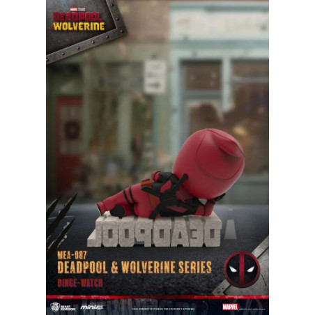Deadpool 3 figurines Deadpool & Wolverine Series Mini Egg Attack Set 8 cm