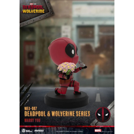 Deadpool 3 figurines Deadpool & Wolverine Series Mini Egg Attack Set 8 cm