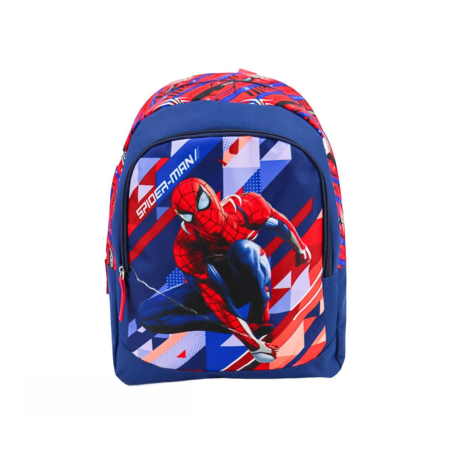 Marvel Spiderman Sac A Dos 2 Compartiments 38x28x16cm
