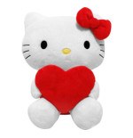 Sanrio peluche Hello Kitty Heart 14 cm