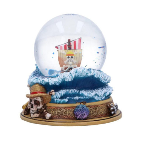 One Piece boule à neige Going Merry 17 cm