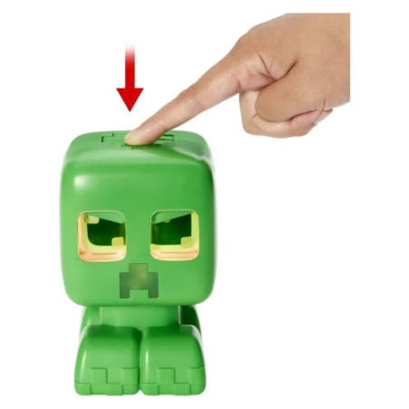 Minecraft figurine interactive My Pet Creeper 14 cm