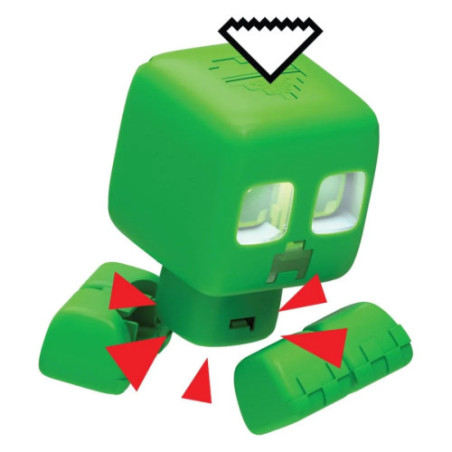 Minecraft figurine interactive My Pet Creeper 14 cm