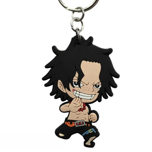 ONE PIECE - Porte-clés PVC Ace SD