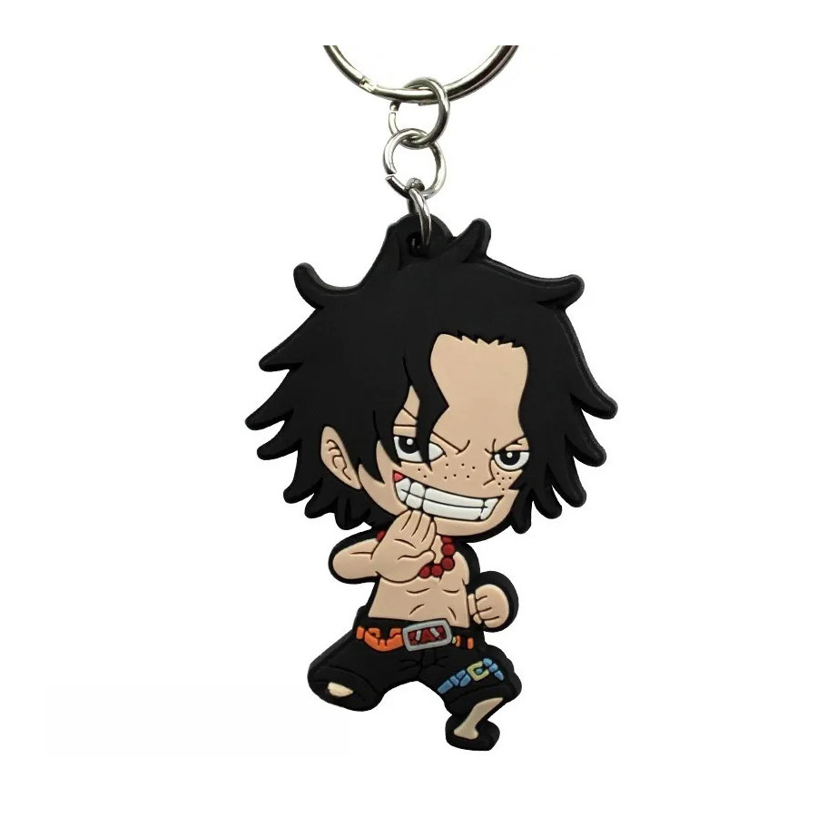 ONE PIECE - Porte-clés PVC Ace SD