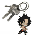 ONE PIECE - Porte-clés PVC Ace SD