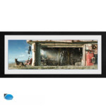 FALLOUT - Tirage encadré "Garage" (30x75)