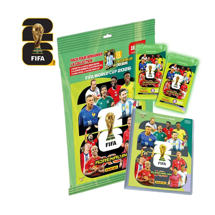 Fifa World Cup 26TM TCG Panini Starter Pack