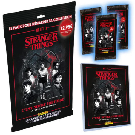 Stranger Things TC Panini Starter Pack
